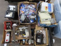 Pallet of various electronic components etc.