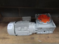 Transtecno TS71341314 asynchronous motor fitted with TCM063025U gear box