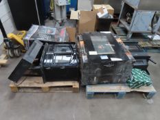 A pallet to contain various Electric Fires