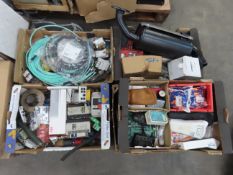Pallet of various electronic components etc