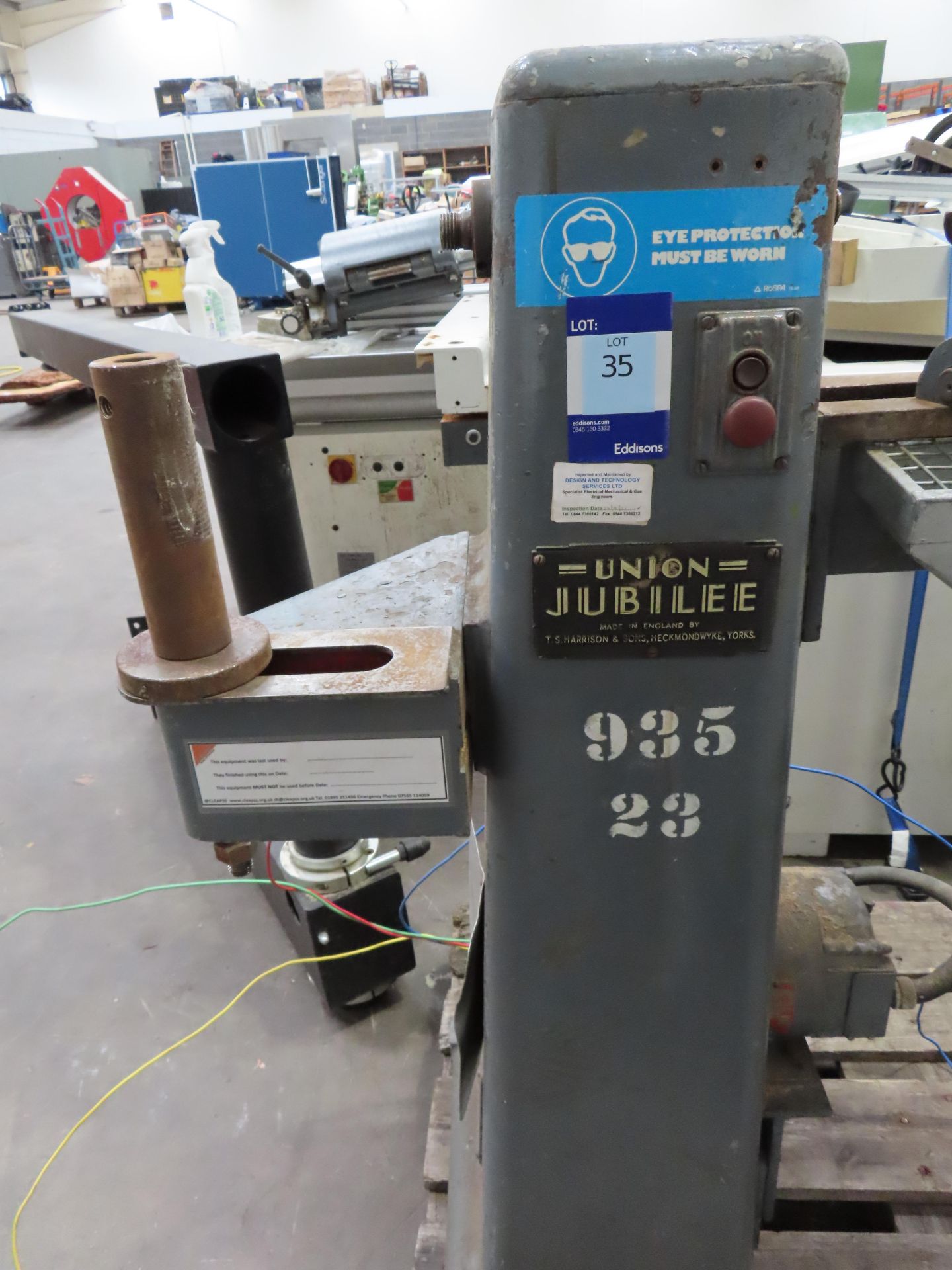 Union Jubilee centre lathe -3PH - Image 6 of 6