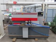 Sautereau Concept 4 tenoning machine, year 2004, 3 phase, Serial number TD013736. Please note