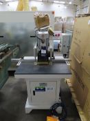 Dominion HB-P hinge borer with foot operator