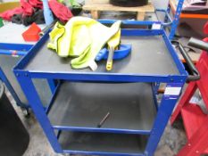 Mobile steel trolley
