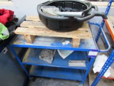 Mobile steel trolley