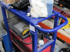 Mobile worktable with tool chest