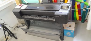 HP Designjet Z6 postscript printer, Serial number CN8450K012 Product no. T8W16A (2018)