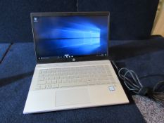 HP Pavilion 14-ce0502na Laptop Intel core i5-8250U, 8GB Ram, 128GB Drive, Windows 10 Home, no