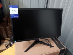 AOC 22BIH 22” full HD LED monitor Serial number GMYJ3HA005623