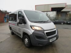 Peugeot Boxer UTAH 333 L1 DIESEL 2.0 BlueHDi H1 Van 110ps People Carrier with BraunAblity electric