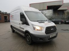 Ford Transit 350 High Roof Van, Registration WV16UJO, Date of Registration 31 March 2016, Tow bar,