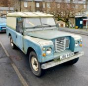 Land Rover Series 3 LWB, (109″) 1974 1st registered 04/05/1975, Number of former keepers 5 (2 in the