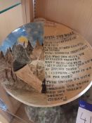 2 x Bespoke pottery artwork bowls