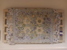 “The Bedtime Project” mosaic artwork with plaque