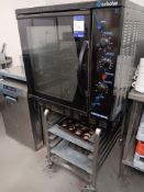 Blueseal turbofan 32 G32M oven with stainless steel stand