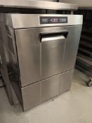 SMEG UG505DSUK undercounter stainless steel glass washer