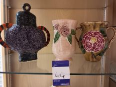 3 x Bespoke pottery artwork