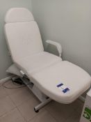 Carlton professional foot operated therapy recliner to include table and chair