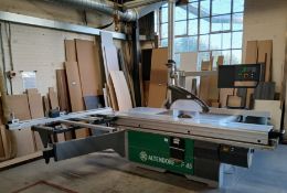 Altendorf F45 CE Sliding Table Saw, with Altendorf Control Panel, and Digital L Measuring System (