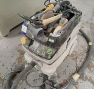 Festool CTM 26 E AC Mobile Dust Extractor (110V), with 2 x Mirka Orbital Sanders