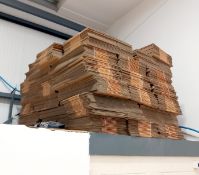 Large Quantity of Flat Pack Boxes (to mezzanine)