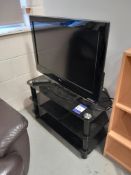 LG TV with Glass Unit