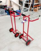 2x Cylinder Trolleys
