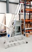 TB Davies Mobile 8 Rung Warehouse Steps