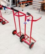 2x Cylinder Trolleys