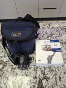 Nikon Coolpix digital camera with Osmo mobile 3 camera gimbal