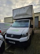 Volkswagen CRAFTER CR35 MWB DIESEL FWD, 2.0 TDI 140PS Startline Chassis cab, Box body with tail