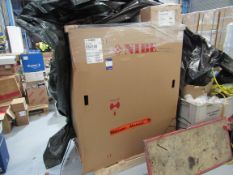 NIBE F2040-16 intelligent and compact inverter controlled air source heat pump. Located in Corby
