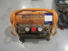 Bostitch trim air compressor. Located in Corby