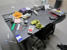 Desk with chair