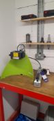 Rego-Fix pneumatic manual clamping system and selection of tool holders