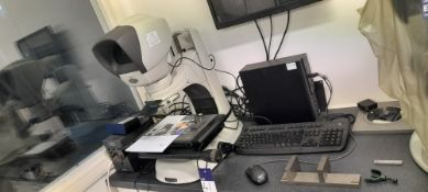Vision Engineering swift Pro Hawk dynascope optical & video measuring system with control computer