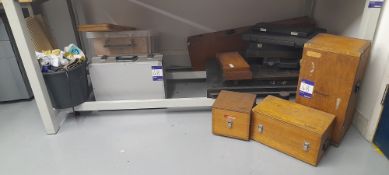 Mitutoyo height gauge & risers and various micrometers