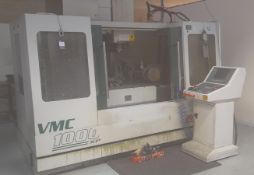 Bridgeport VMC1000XP 30 vertical mailing centre, Serial number 722924 (01/2001) with Heidenhain