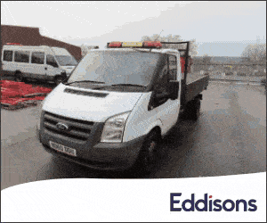Ford Transit Tipper, Traffic Control Plant Trailer, Ifor Williams Trailer, Plant & Equipment