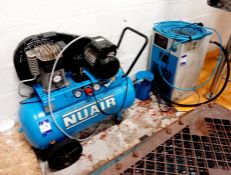 Nuair Mobile Compressor & Almig ALM-E-53 air dryer