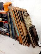 7 x Folding Tables & Bench Seats