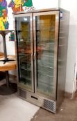 Blizzard Upright Double Bottle Fridge
