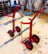 2 x Bottle trolleys