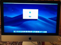 Apple iMac Retina 4K, 21.5in, 2019, 3.6GHz Intel Core i3 Processor, 8GB 2400 MHz DDR4 Memory, Radeon