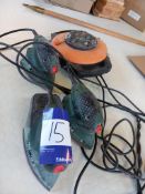 3 x Bosch PSM 100A Sanders with Extension Reel