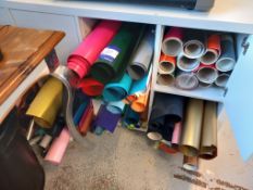 Quantity of Vinyl- Part Rolls and Offcuts