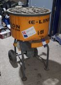 Baron E-Line L-120 110v mobile force mixer Serial number 969 Year 2016 with 110v cable reel & 110v
