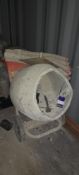 Belle mini mix 150 M16B 240v cement mixer year 2013 serial number 798309M16B