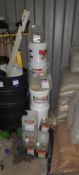 Quantity of resin & associated materials