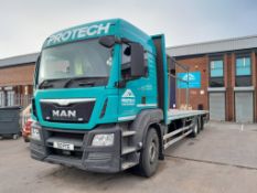 Man TGS26.320 Timber Lorry, Bed 8.7M with removable sections for large trusses, Chassis WMA 18SZZ1